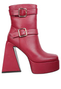 Hot Cocoa High Platform Ankle Boots