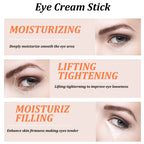 Snail eye cream stick for dark circles, moisturizing and firming skin