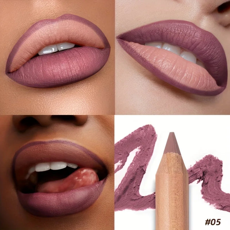 Huda Beauty lip contour stain in shade #05 for long-lasting definition