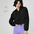 Women’s Hooded Sport Jacket – Flairé™ Lightweight Activewear Jacket
