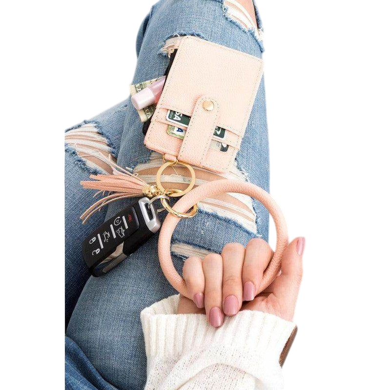Porte-clés bracelet pour essentiels