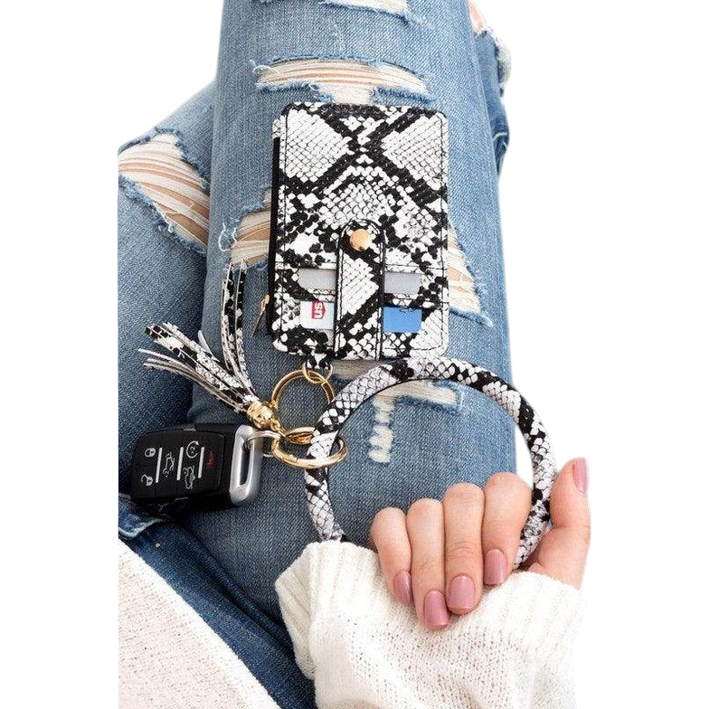 Porte-clés bracelet pour essentiels