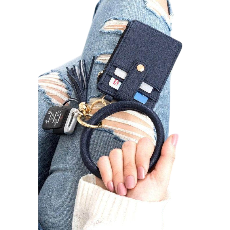 Porte-clés bracelet pour essentiels