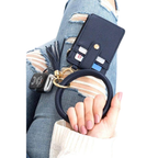 Porte-clés bracelet pour essentiels