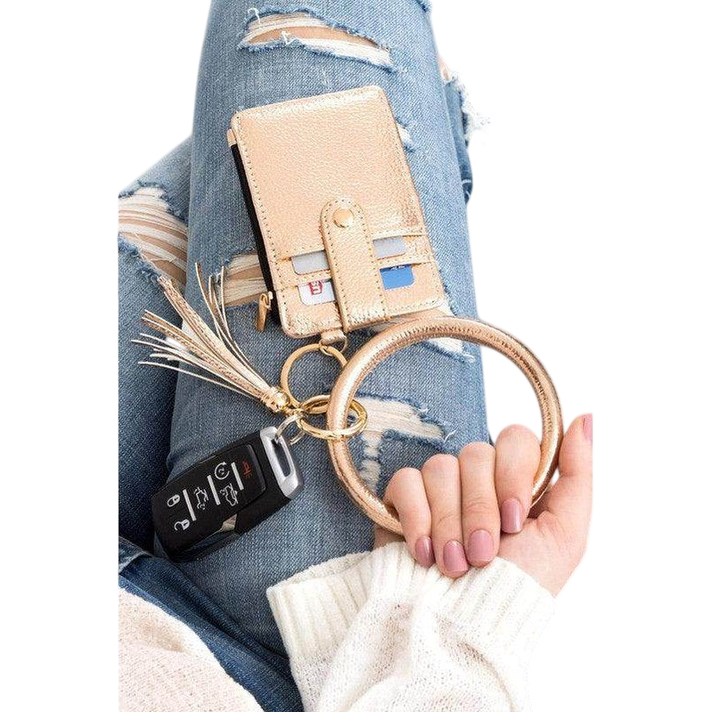 Porte-clés bracelet pour essentiels