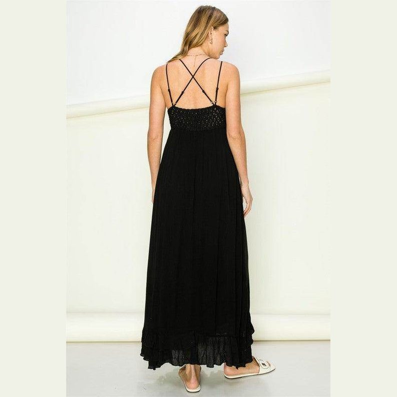 In Love Bustier Lace Maxi Dress - VacationGrabs
