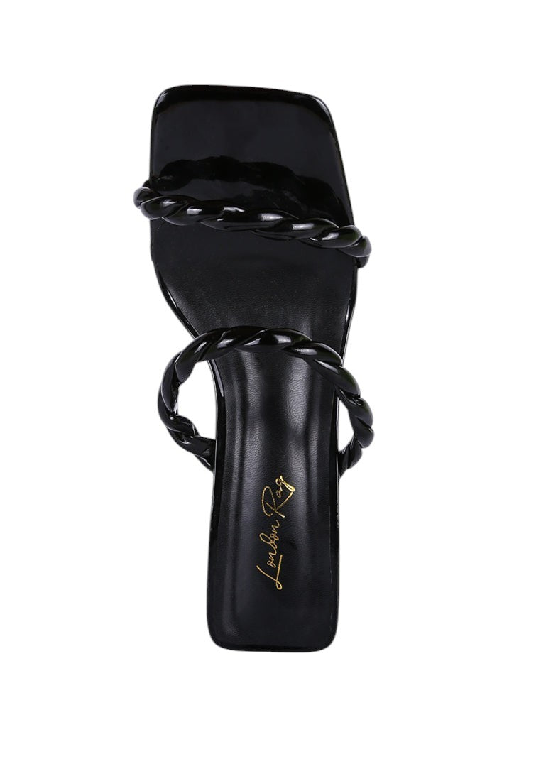 Sandales à talon moyen Inamorata Twisted Strap