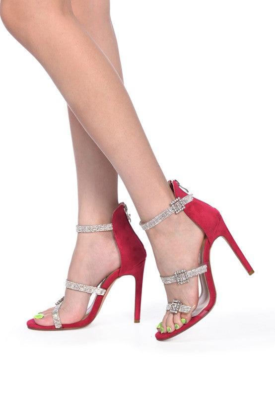 Women's Shoes Ines Bling Strap High Heel Sandals