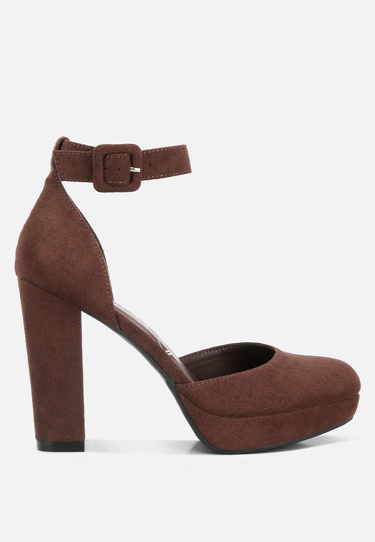 Inigo Interchangeable Ankle Strap Platform Sandals