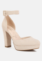 Inigo Interchangeable Ankle Strap Platform Sandals