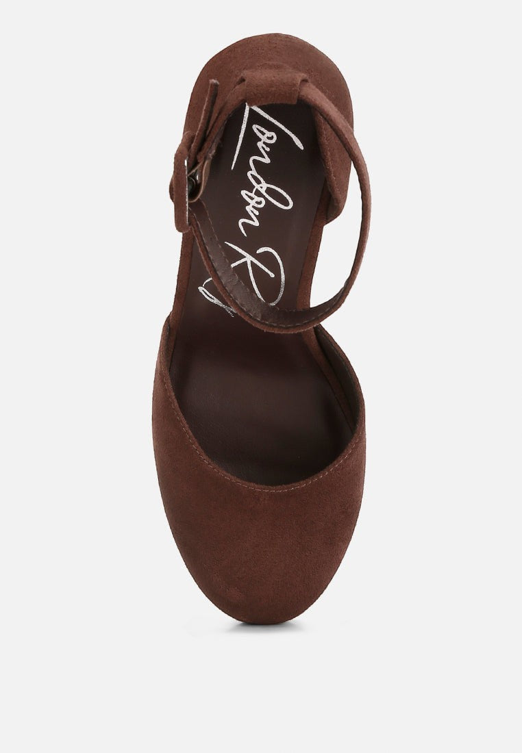 Inigo Ankle Strap Platform Sandals