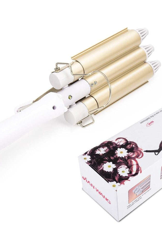 Women's Personal Care - Hair Innovative 5-in-1 Curling Iron 3 Barrel Hair Crimper Wand for All Hair Types