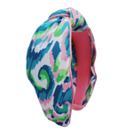 Island Breeze Print Headband for Women’s Hair Accessories