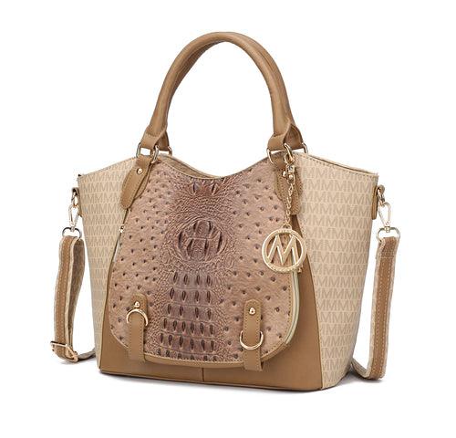 Wallets, Handbags & Accessories Jacqueline Signature Satchel Handbag