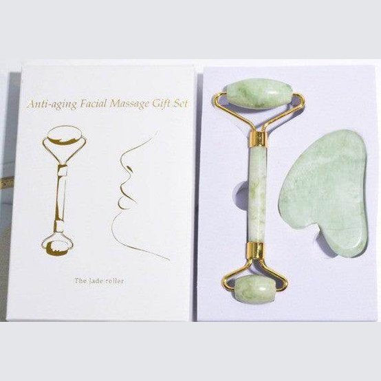 Jade Roller & Gua Sha Gift Box - VacationGrabs