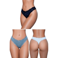 Jade Thong 3 Pack Womens Underwear