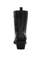 Black Rag Company Jeffers Ankle Boots stylish travel with a sleek design and comfortable heel
