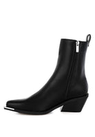 Rag Company Jeffers Ankle Boots stylish travel with sleek black design and chic pointed toe