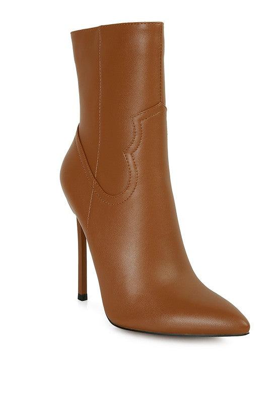 Women's Shoes - Boots Jenner High Heel Cowgirl Ankle Boot