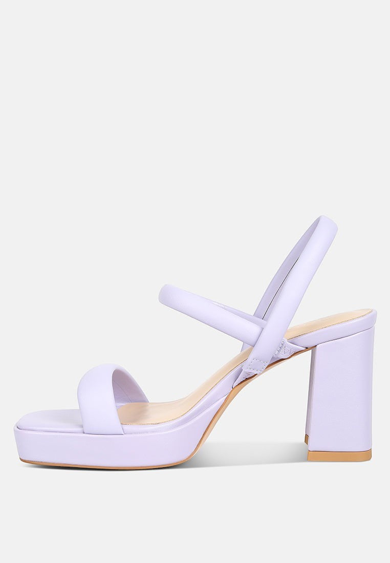 Joslyn Slingback Block Heel Sandals