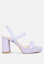 Joslyn Slingback Block Heel Sandals
