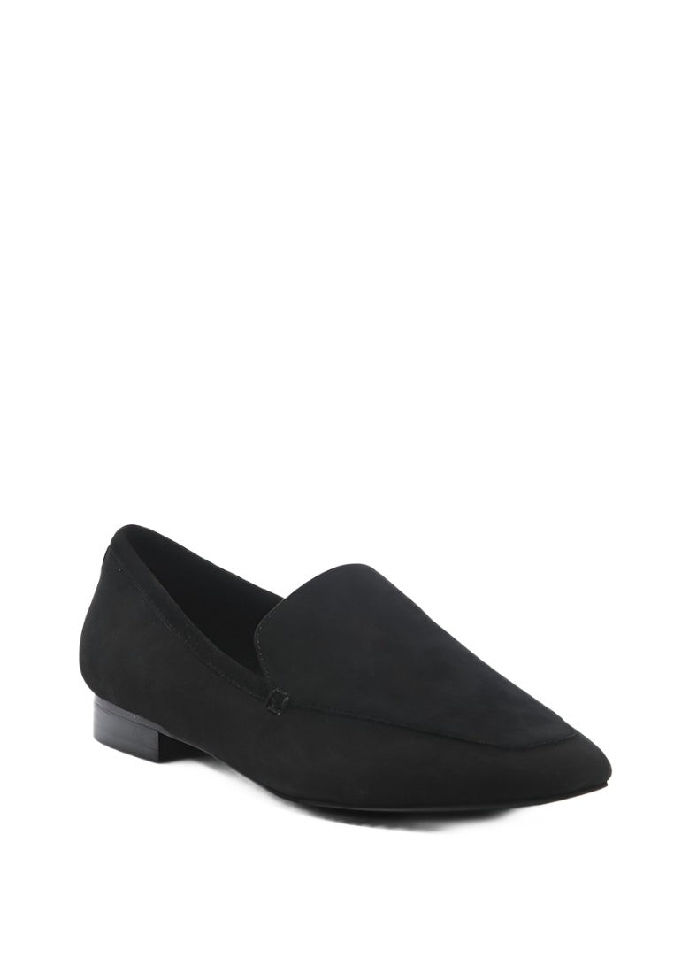 Women's Shoes - Heels Julia Textured Loafers in Black