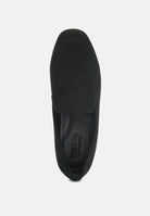 Women's Shoes - Heels Julia Textured Loafers in Black