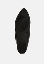 Karder Brooch Detail Ballet Flats
