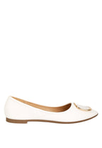 Karder Brooch Detail Ballet Flats