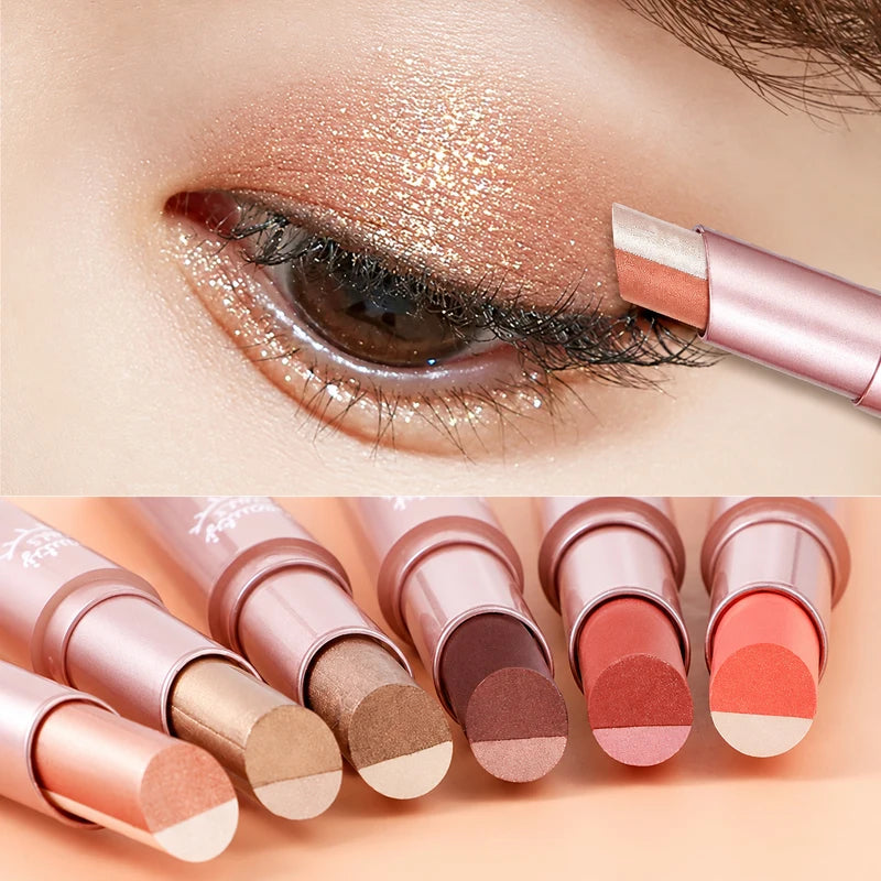 KAXIER two-tone creamy shimmer eyeshadow stick (photo 1 of 10)