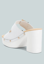 Kenna Dual Buckle Strap Sandals