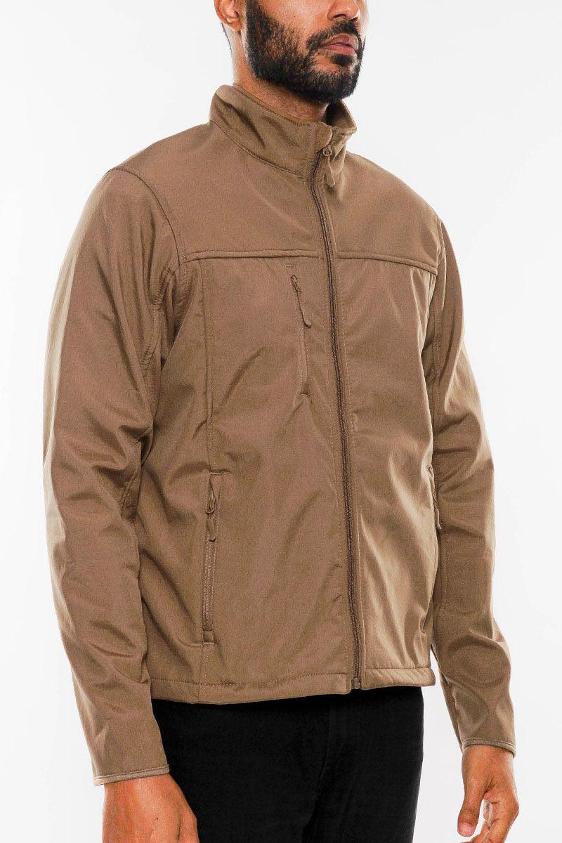 Men's Jackets Khaki Storm Windbreaker Jacket