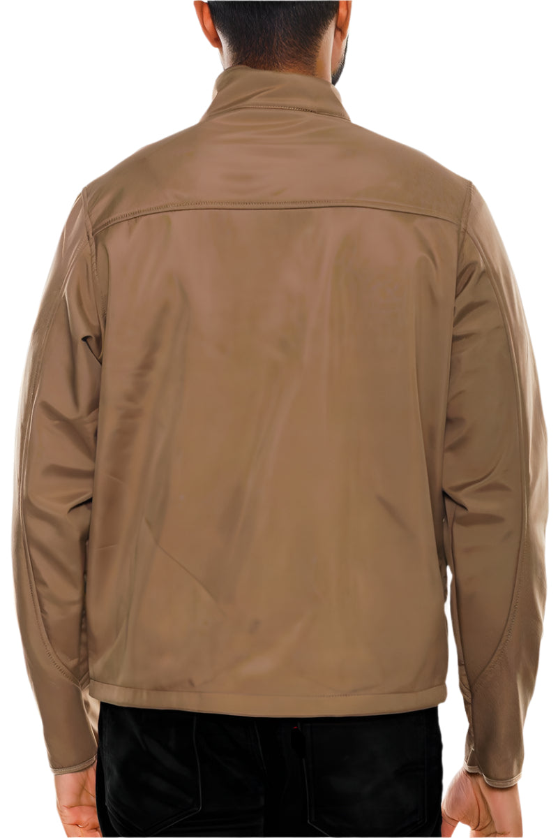 Khaki Storm Windbreaker Jacket - VacationGrabs