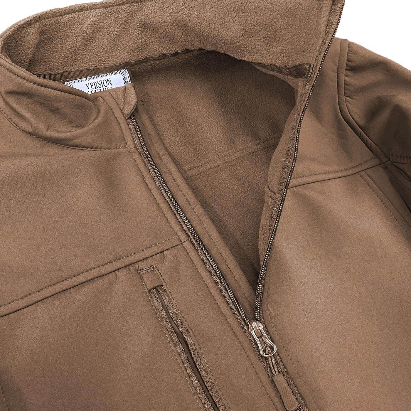 Khaki Storm Windbreaker Jacket - VacationGrabs