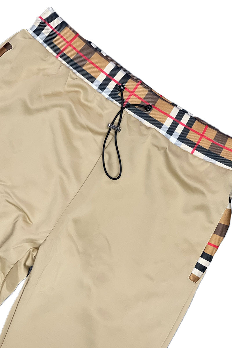 Checkered Track Set – Full Zip Jacket & Elastic Waist Bottom