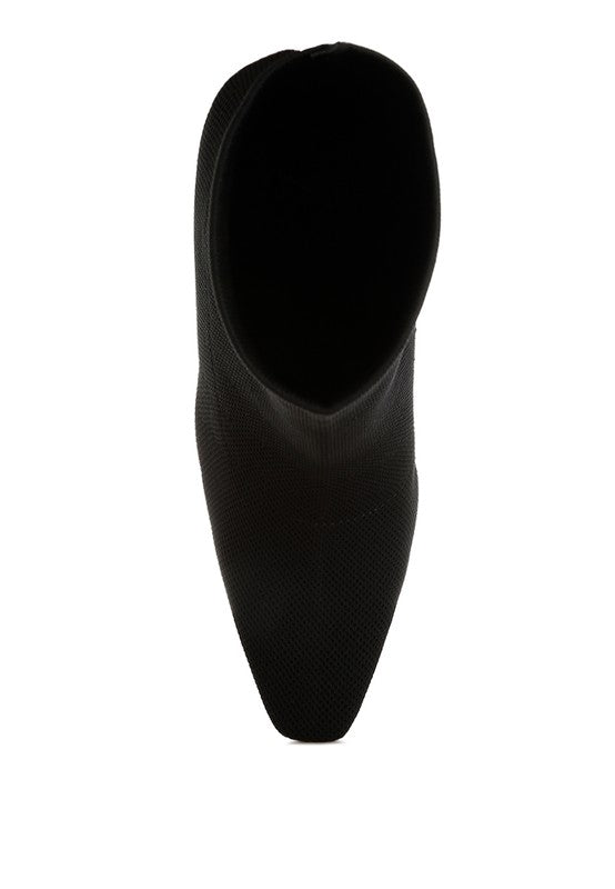 Kintley heeled ankle boots in sleek black design for stylish women's footwear