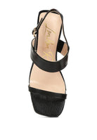 Women's Shoes - Heels Kirk Elasticated Gussets Block Heel Sandals