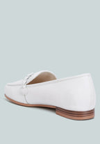 Kita Braided Strap Detail Loafers
