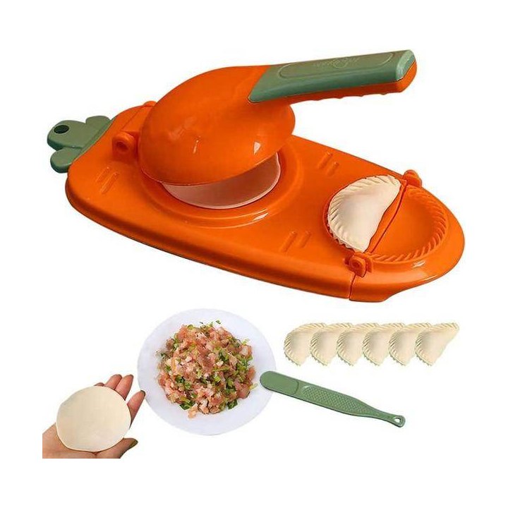 Kitchenware 2-in-1 Dough Press Dumpling Empanada Maker - VacationGrabs