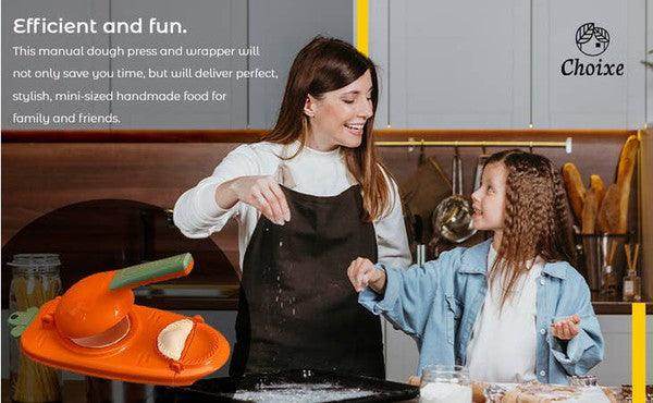 Kitchenware 2-in-1 Dough Press Dumpling Empanada Maker - VacationGrabs