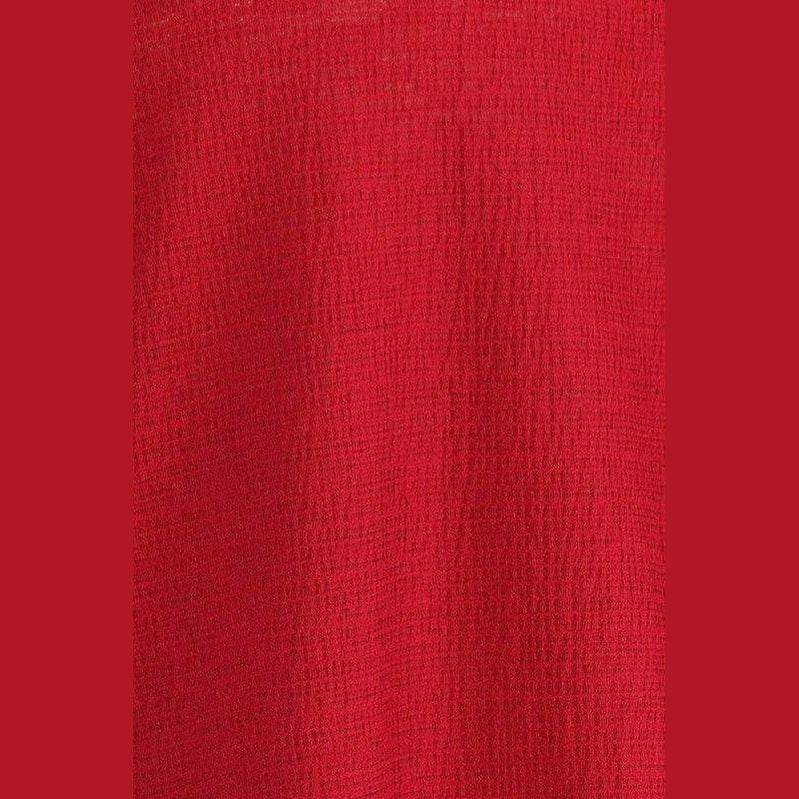 Knit 3/4 Sleeve Double Layer Ruffle Sleeve Top - VacationGrabs