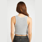 Knit Racer Back Tank Top - VacationGrabs