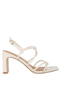 Kralor Knotted Strap Italian Block Heel Sandals