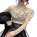 VacationGrabs Lace Tops for Women - Elegant Black Style
