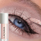 Lachava liquid eyeshadow in sparkling pink for vibrant eye looks