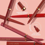 LACHAVA lip liners in various shades for defining lips with lip liner