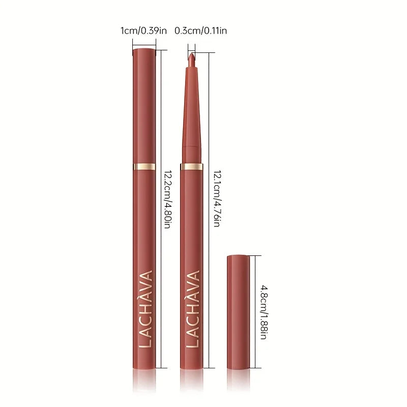Lachavia lip liner in warm brown for defined lips with lip liner