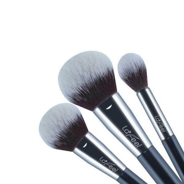 Lafeel makeup brush set featuring soft bristles for flawless application and blending of cosmetics