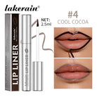 Lakerain #4 Cool Cocoa peel off lip stain for long-lasting color