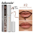Lakerain peel off lip stain in Neutral Mauve for a long-lasting finish